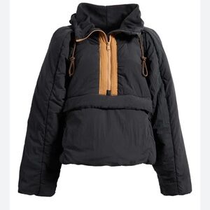FREE PEOPLE Movement In A Pillow Water Resistant Packable Puffer Anorak